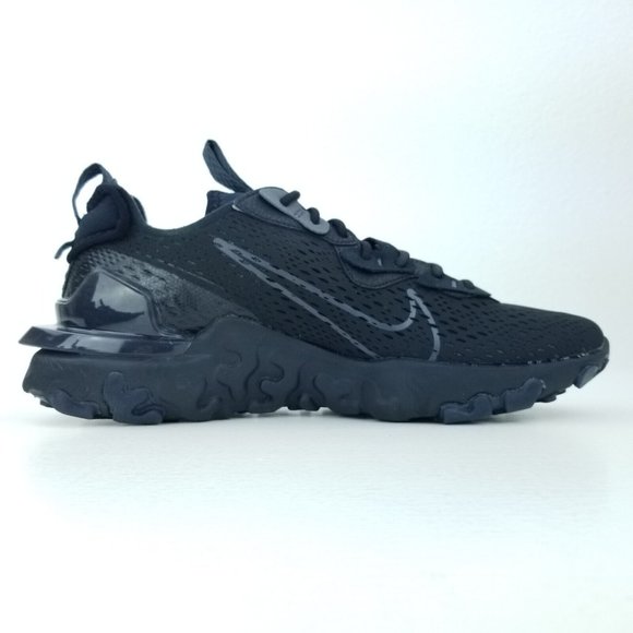 Nike React Vision Men's Running Shoes D/MS/X Triple Black CD4373 004 Sizes 9-13 - Picture 5 of 8